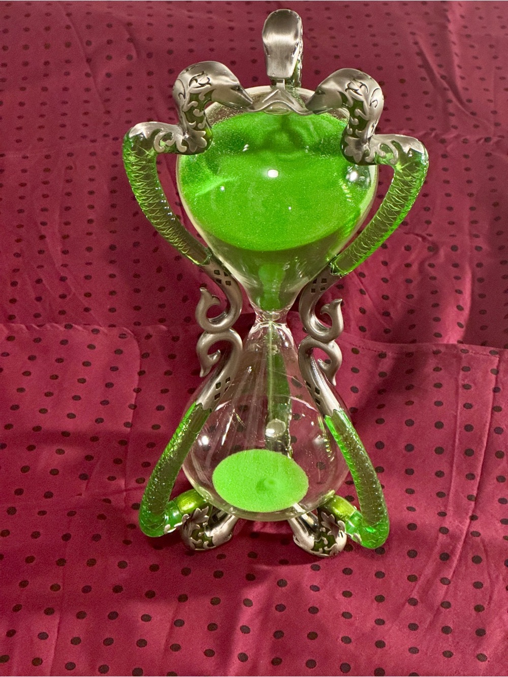 Replica of Professor Slughornβs Hourglass